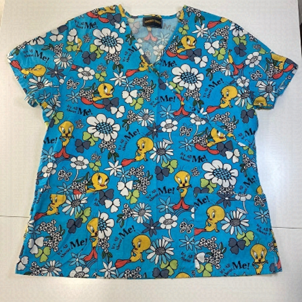 Nurse Scrubs Looney Tunes Tweety